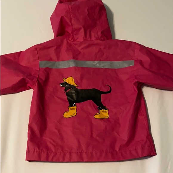 black dog rain jacket